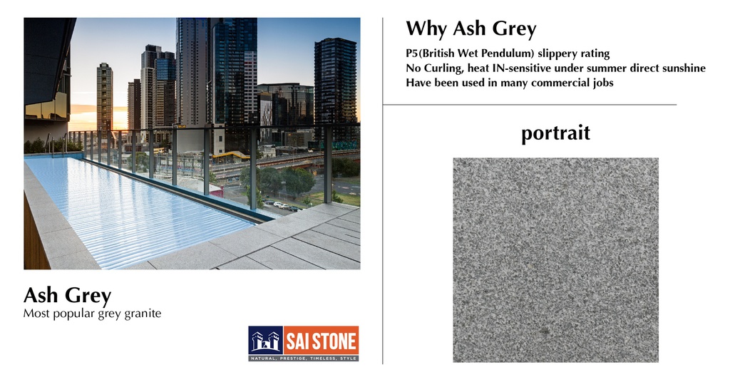 Paver Ash Grey CobbleOnMesh 90x90x2 Flamed