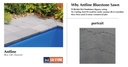 Antline Bluestone Coping 800x400x30 Bevelled Sawn