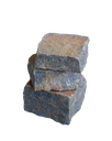 Queensland Porphyry Grey,  cobble stone , 90x90x40-70mm