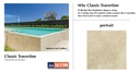 Classic Travertine 810x406x20 Tumbled &amp; Unfilled