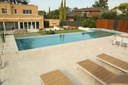 Coping Beige Travertine 610x406x30 Tumbled and Unfilled