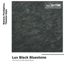 Lux Black Bluestone 800x400x30 Flamed Bevelled