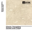 Slab Classic Travertine 2500x1500x30 Honed&amp;Filled